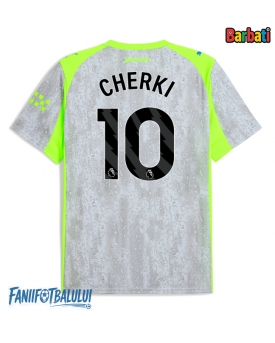 Manchester City Rayan Cherki #10 Tricou Fotbal Replică 2025-26 Barbati Treilea